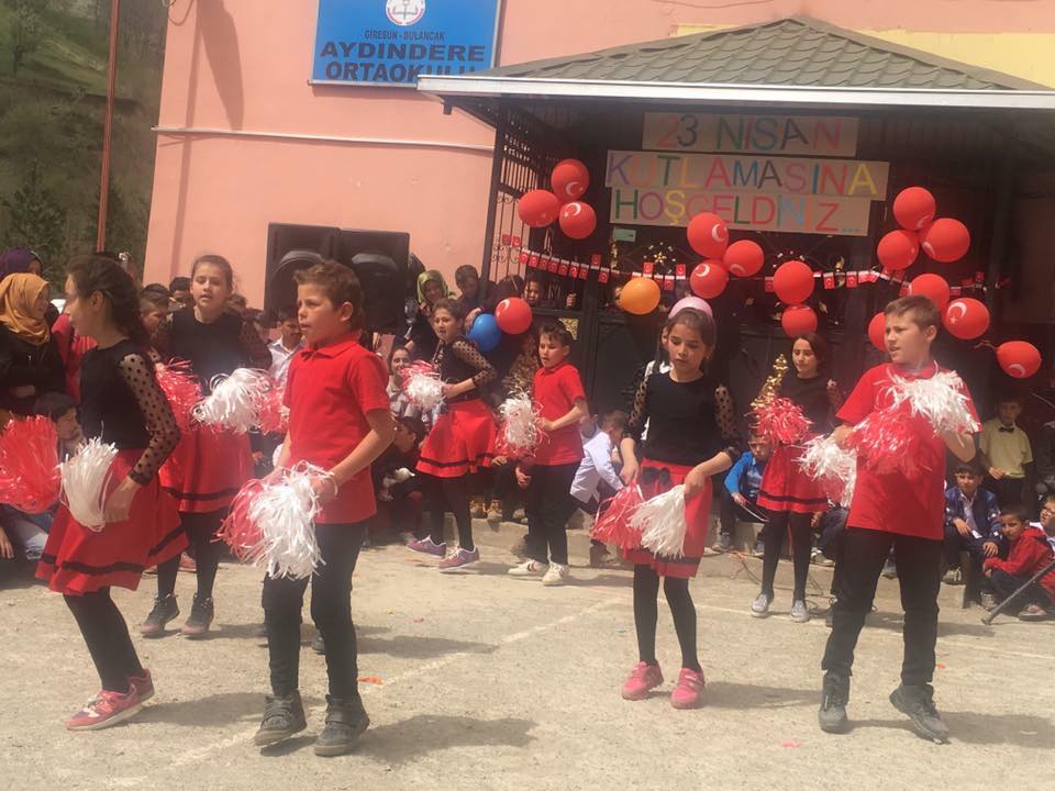 Aydındere' de 23 Nisan'ı Çoşkuyla Kutladık