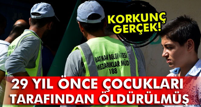 Korkunç gerçek! 29 yıl önce çocukları tarafından öldürülmüş