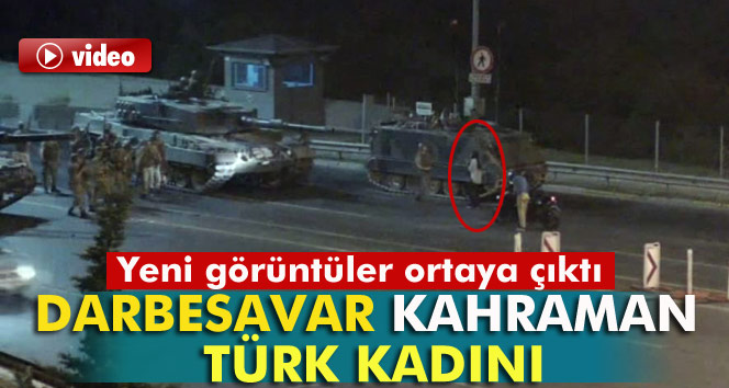 Cuntacı askerlere tek başına böyle meydan okudu