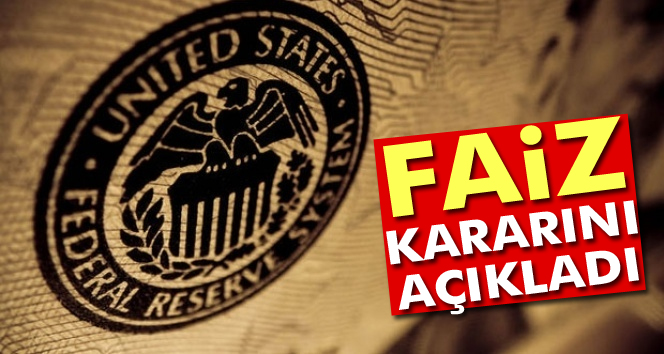 FED faizi değiştirmedi
