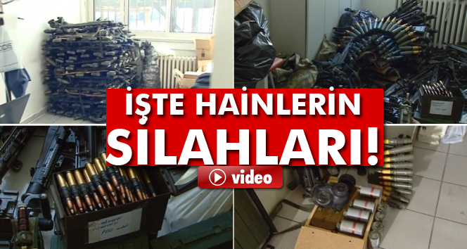 İşte hainlerin silahları!