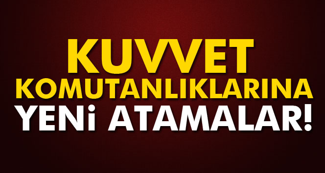 167 general ve amiralin ataması yapıldı