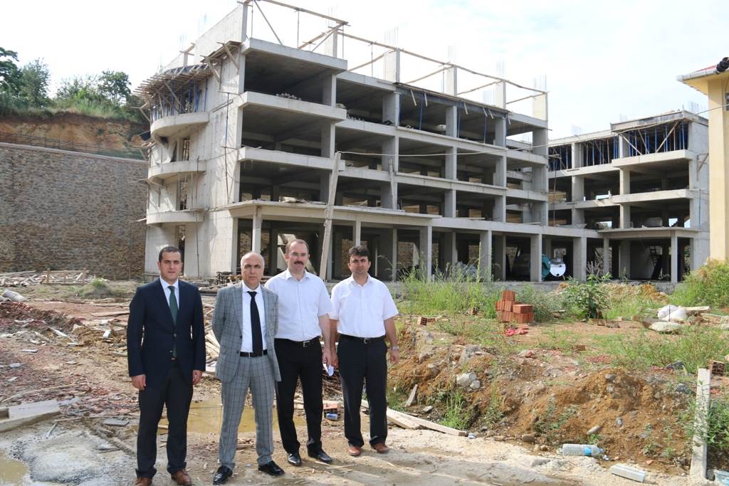 Bulancak’ta Milli Eğitim Yatırımlarına İnceleme