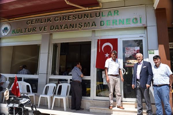 Giresun federasyonu Bursa Giresunlular derneğini ziyaret etti