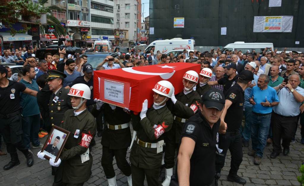 Jandarma Uzman Çavuş Murat Durmaz Toprağa Verildi