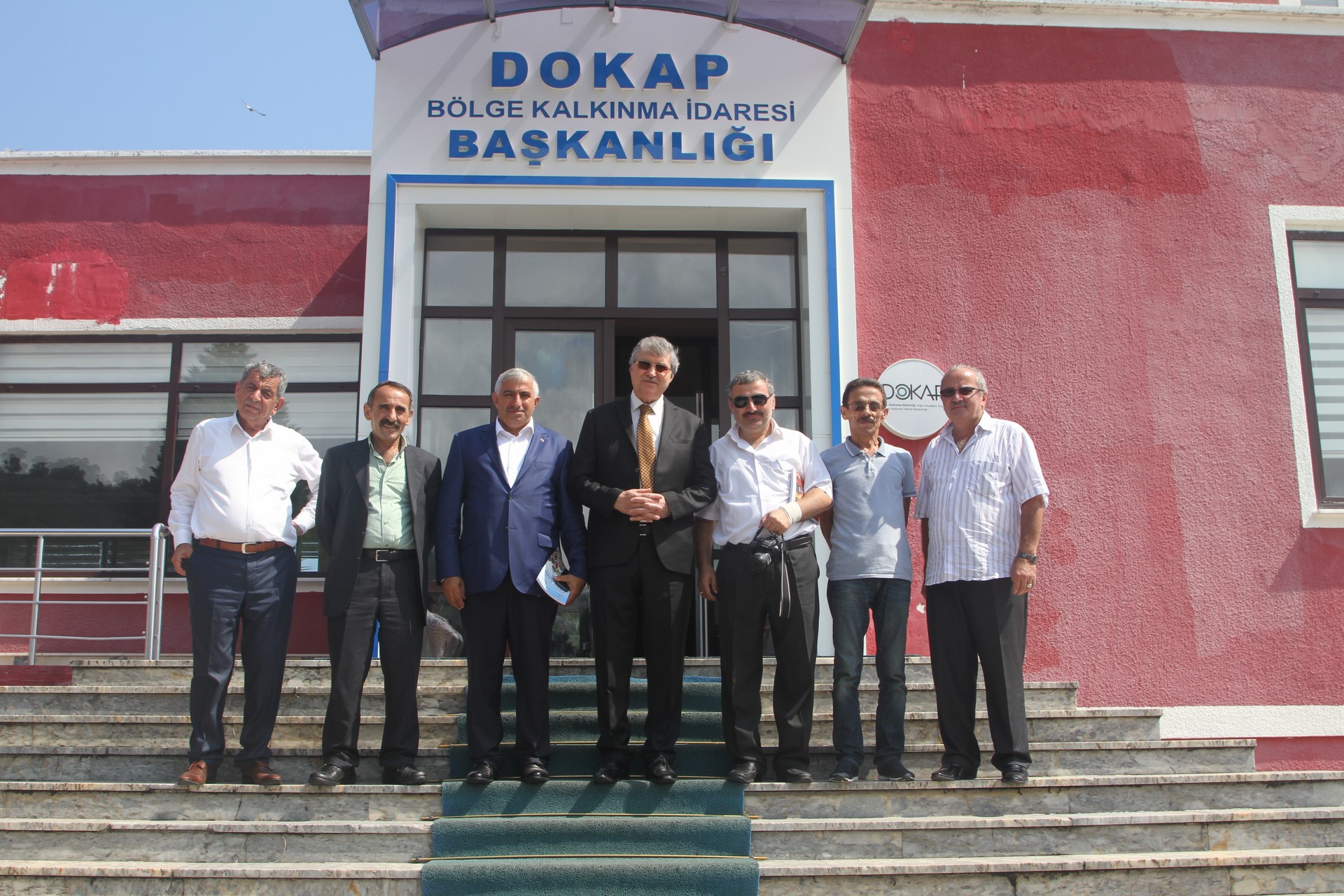 Sakaryalı Heyetten DOKAP Başkanına Ziyaret