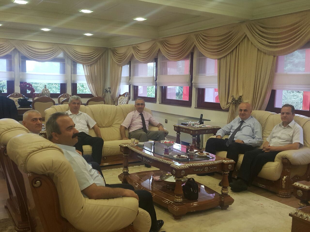 KTÜ Rektörüne Hayırlı Olsun Ziyareti