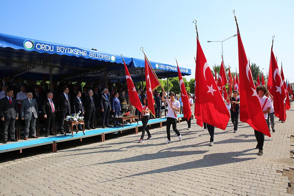 Ordu'da 30 Ağustos Zafer Bayramı'nın 94. Yıldönümü Kutlandı