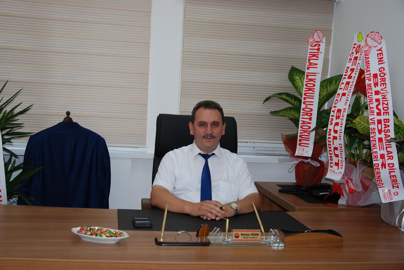Başkan Yardımcısı Hüsem Görevine başladı