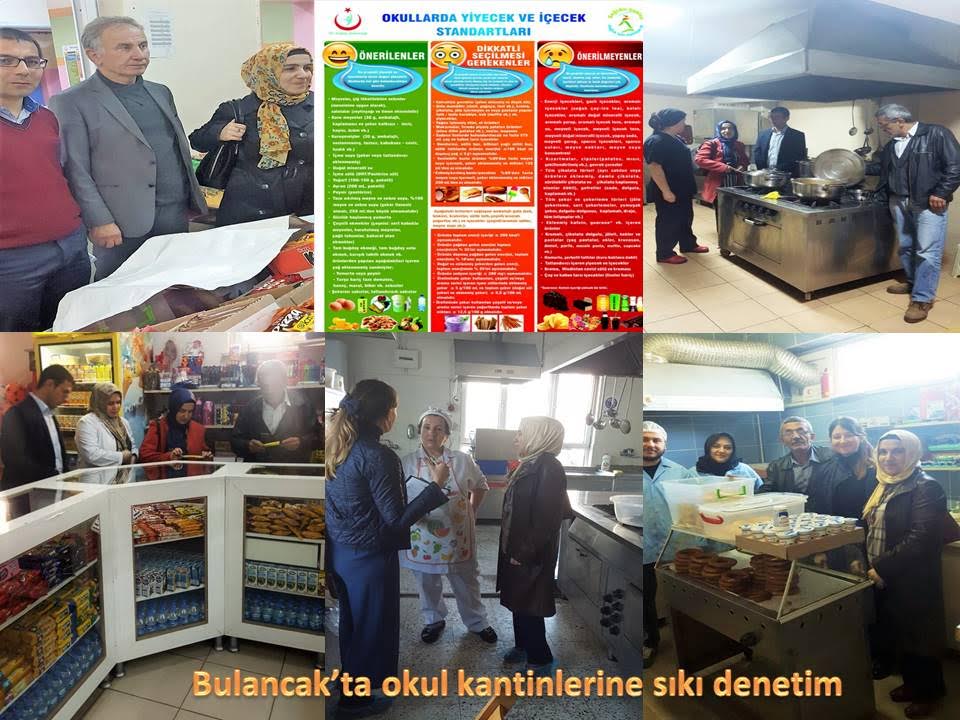 Bulancak’ta okul kantinlerine sıkı denetim