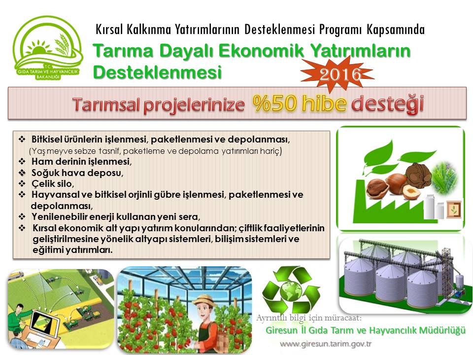 Yatırımcılara Karşılıksız %50 Hibe Desteği