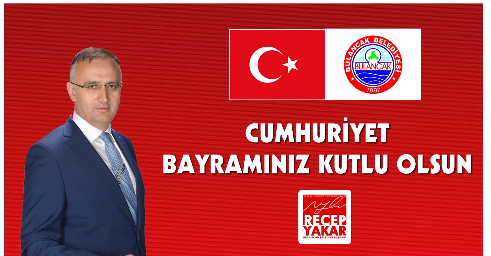 Başkan Yakar’dan Cumhuriyet Bayramı Mesajı