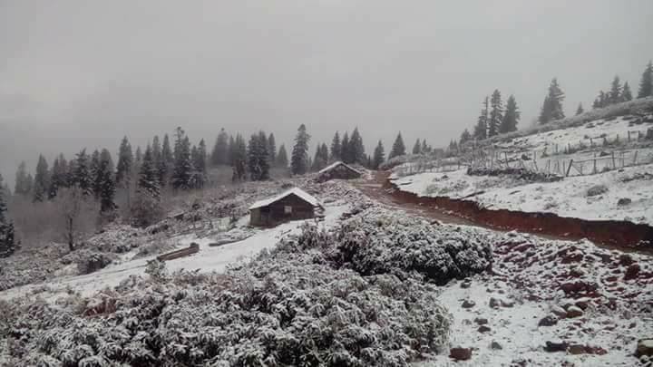 Giresun'a Kış Geldi