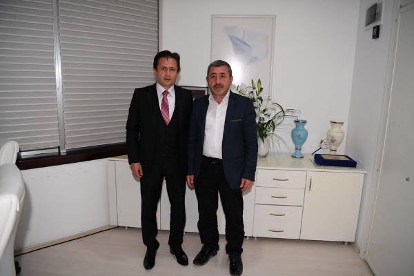 Başkan Kırhasanoğlu Başkan Yazıcı’yı Ziyaret Etti