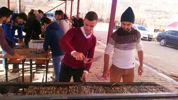 Alucra Turan Bulutçu MYO'da Hamsi Şöleni