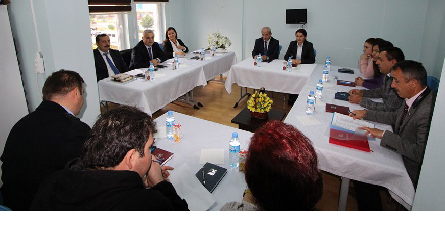 Müdürler Eynesil’de bir araya geldi