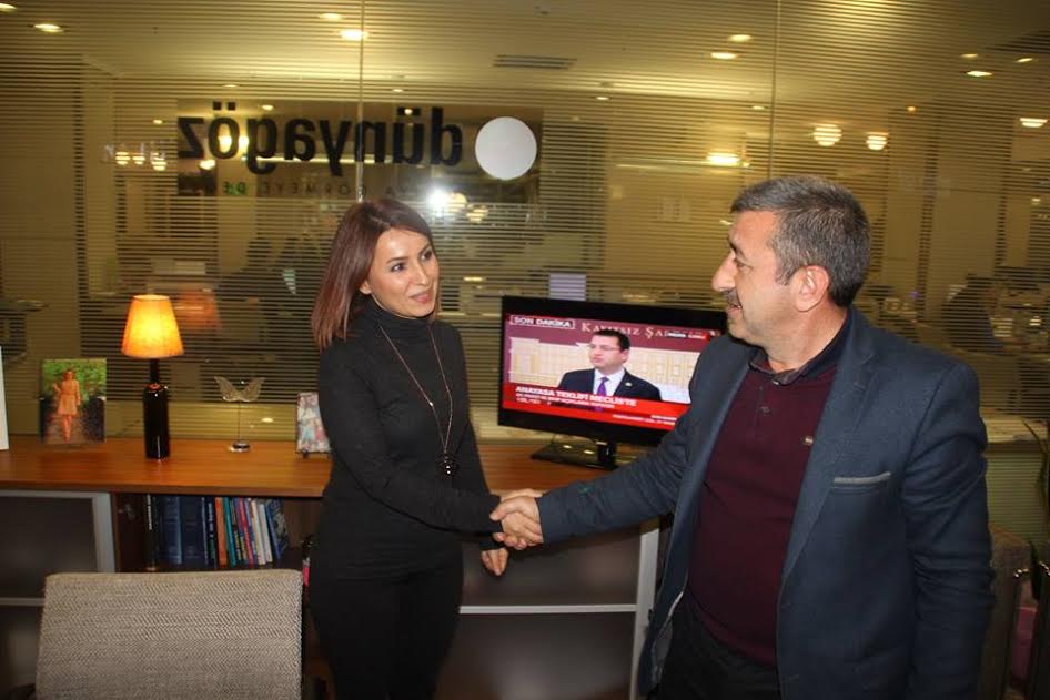 Başkan Kırhasanoğlu Kaya’yı Ziyaret Etti