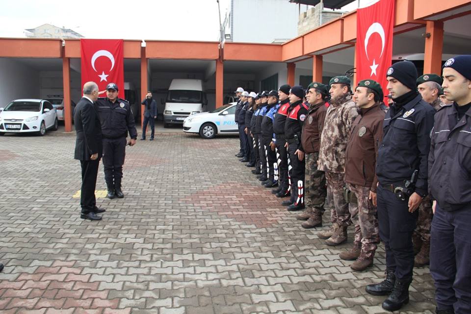 Valimizden Çevik Kuvvet Şube Müdürlüğüne Ziyaret