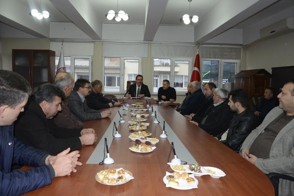 Bulancak Belediyesinde muhtarlara ikametgah toplantısı