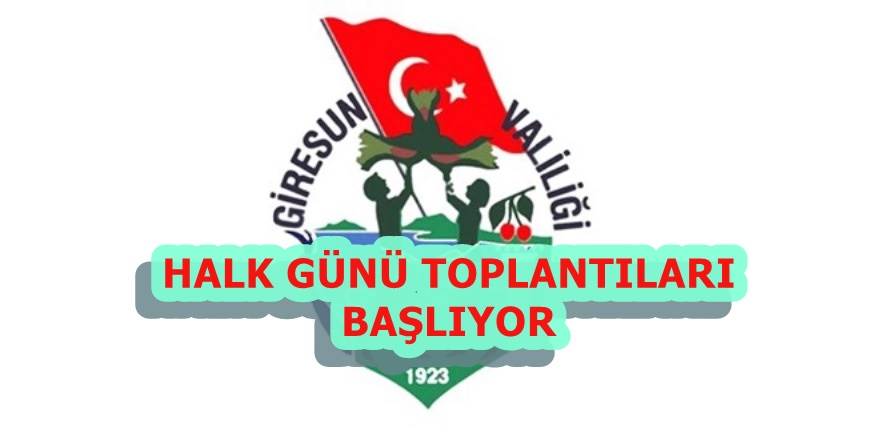 Her Ay Halk Günü Toplantıları Düzenleniyor.