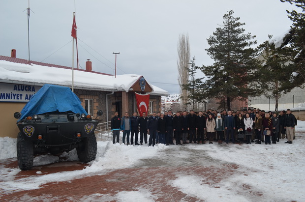 İlçe Emniyet Amirliğine Taziye Ziyareti