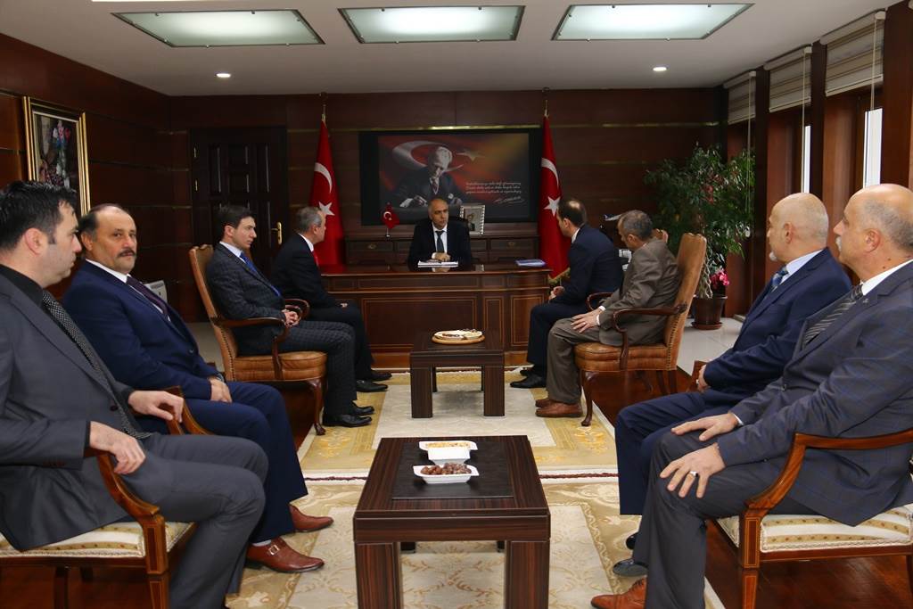 MHP Heyetinden, Vali Karahan’a Ziyaret