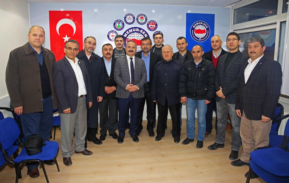 Giresun Üniversitesi Rektöründen Sendikalara Ziyaret