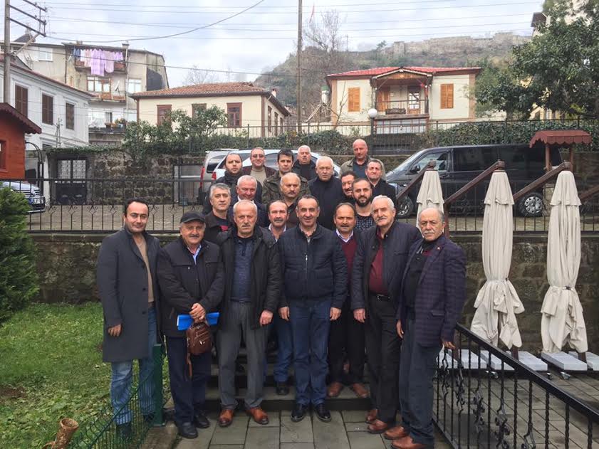 Meclis Başkanı Gürel Faal Muhtarlar Derneği ile Bir Araya Geldi
