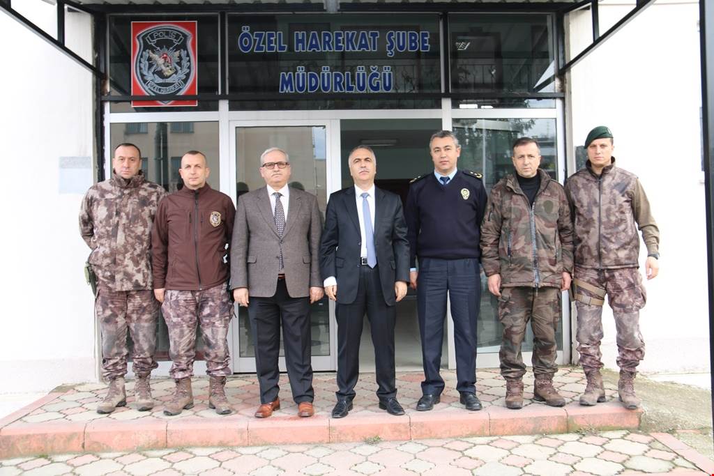  Vali Karahan Özel Harekât Şube Müdürlüğünde