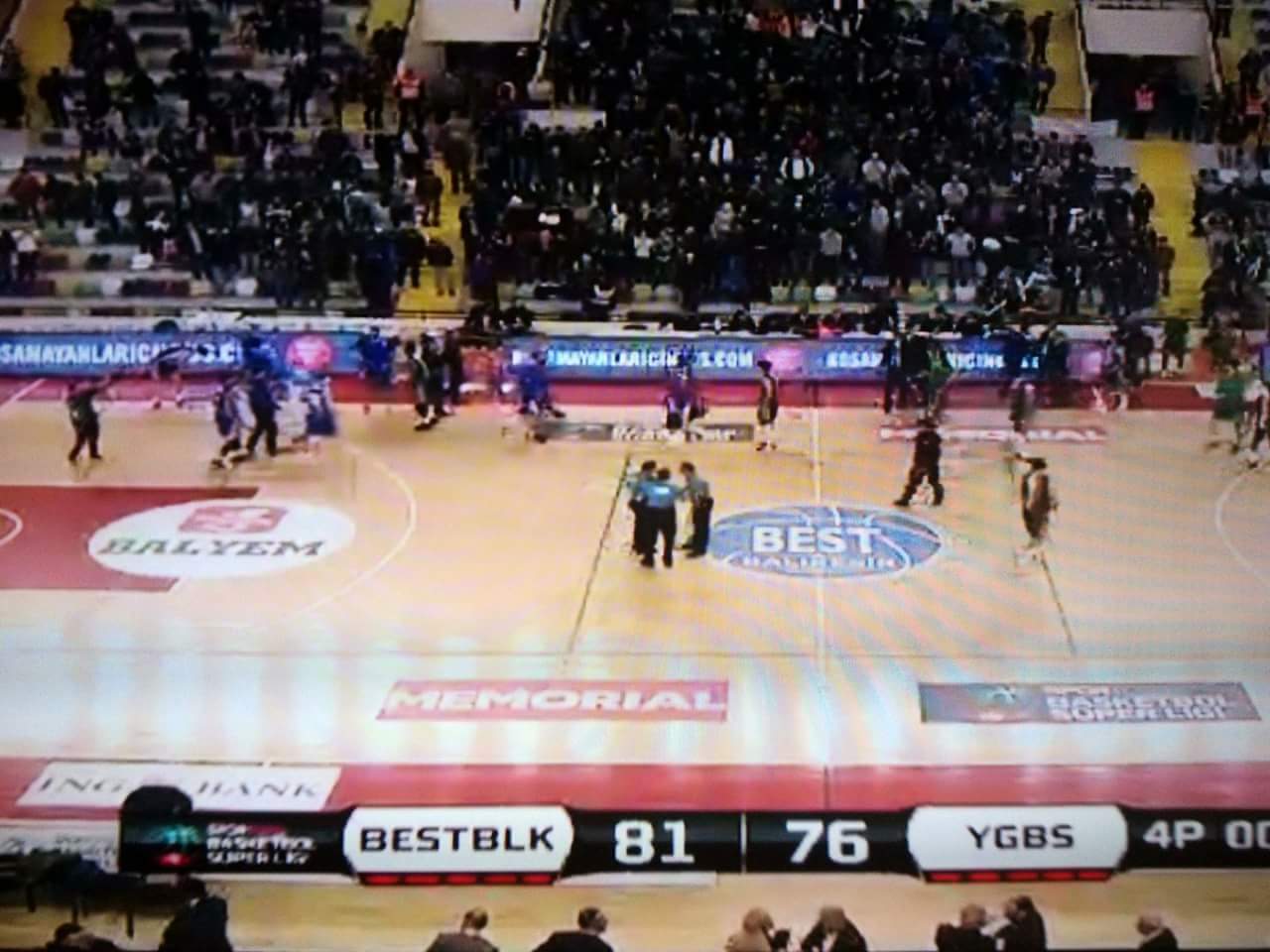 Best Balıkesir-Yeşilgiresun Belediyespor: 81-76