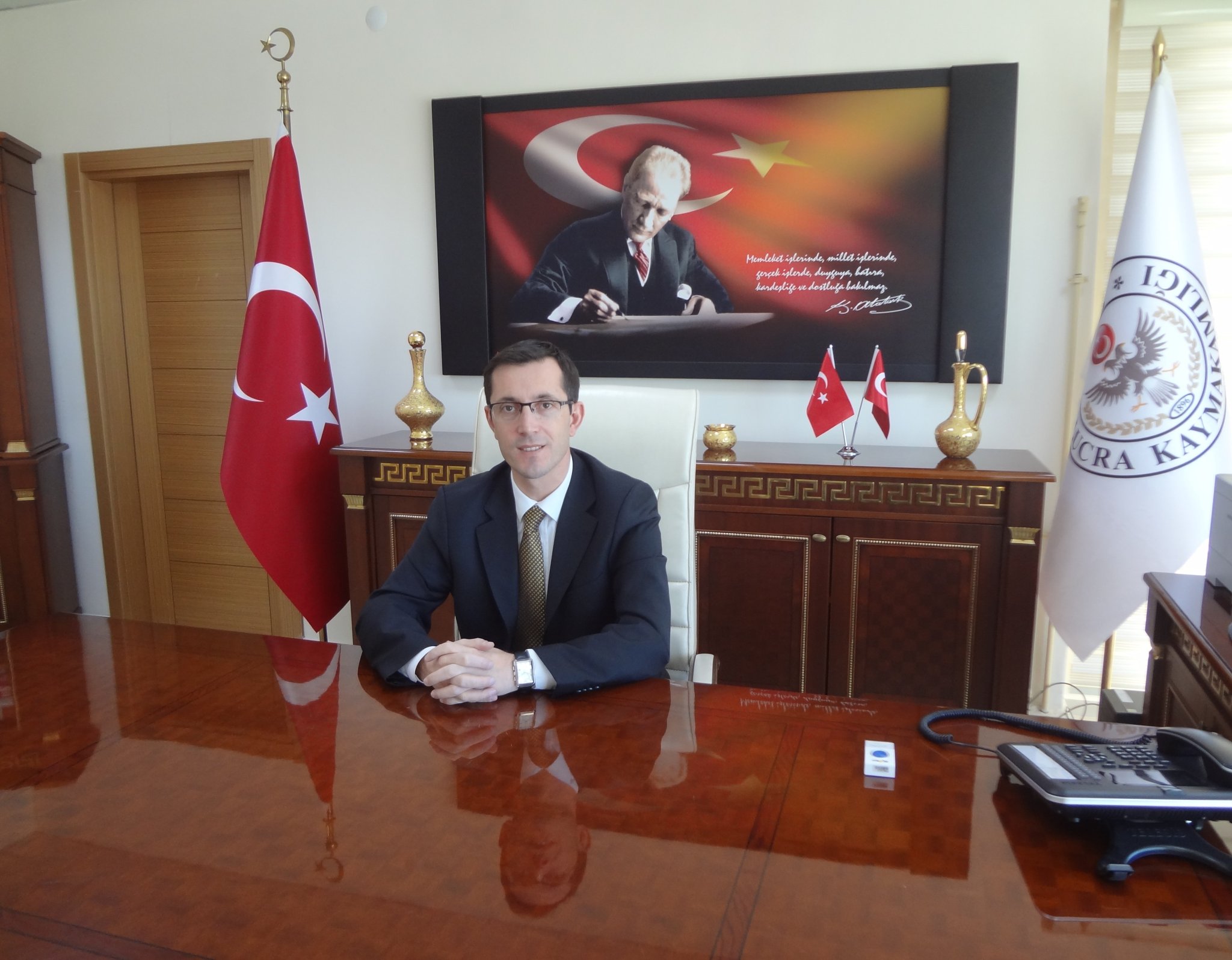Alucra Kaymakamı Ali Altınkaynak Göreve Başladı