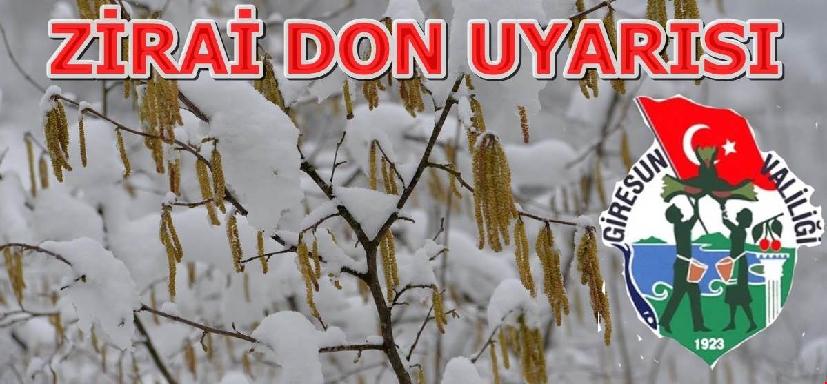 Zirai Don Uyarısı