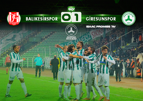 Balıkesirspor 0-1 Giresunspor