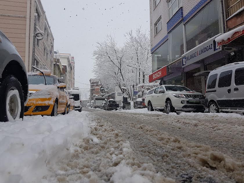 Doğankent Kışa Teslim Oldu