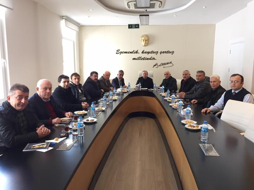 Sabri Öztürk’ten Giresun Ticaret Borsasına Ziyaret