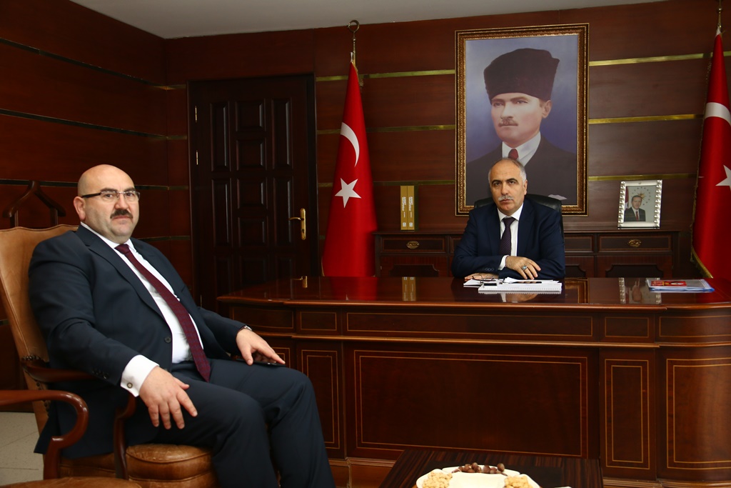 DSİ 22.Bölge Müdüründen Sayın Valimize Veda Ziyareti