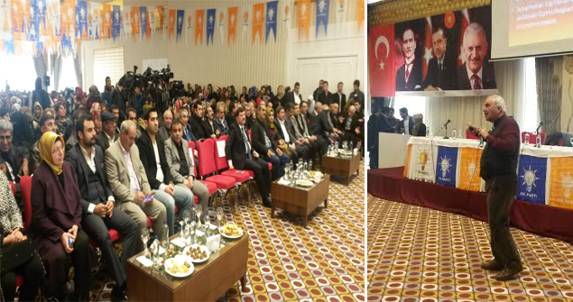 Dr. Çuhacı İl Danışma toplantısında Konuştu