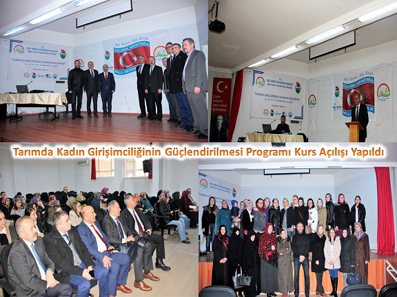 Tarımda Kadın Girişimciliğinin Güçlendirilmesi Programı