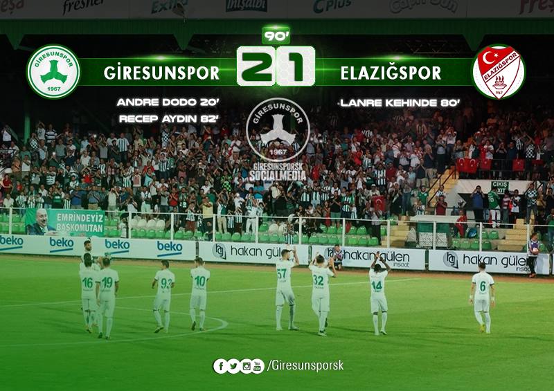 Giresunspor 2-1 Elazığspor