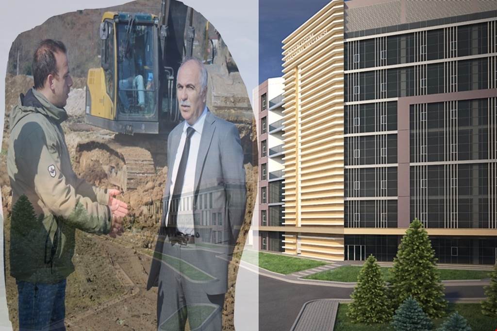 350 Yataklı Hastanenin İnşaatına Başlandı