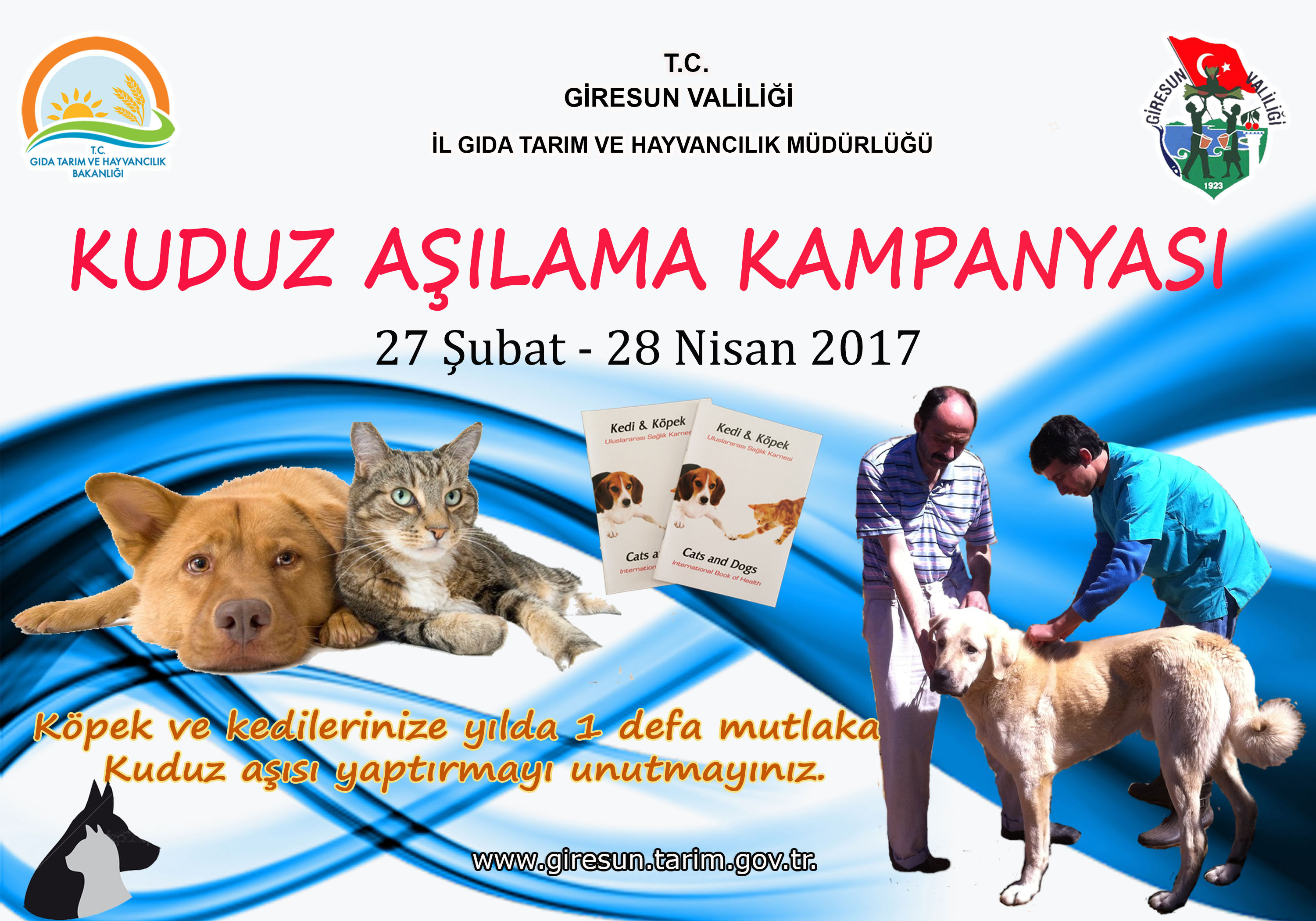 Kuduz Aşılama Kampanyası başladı