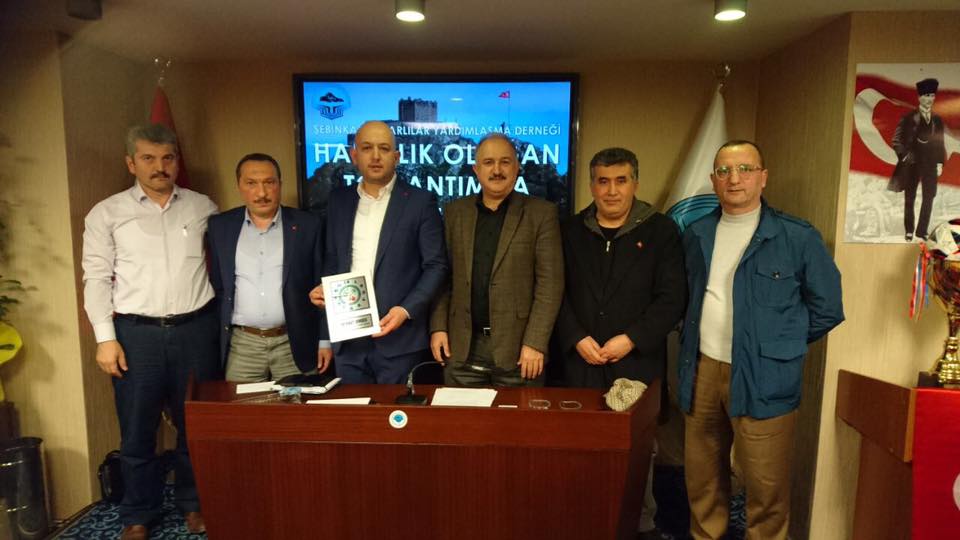 Eynesil İshaklı Köyü Derneğinden Şebinkarahisar Derneğine ziyaret