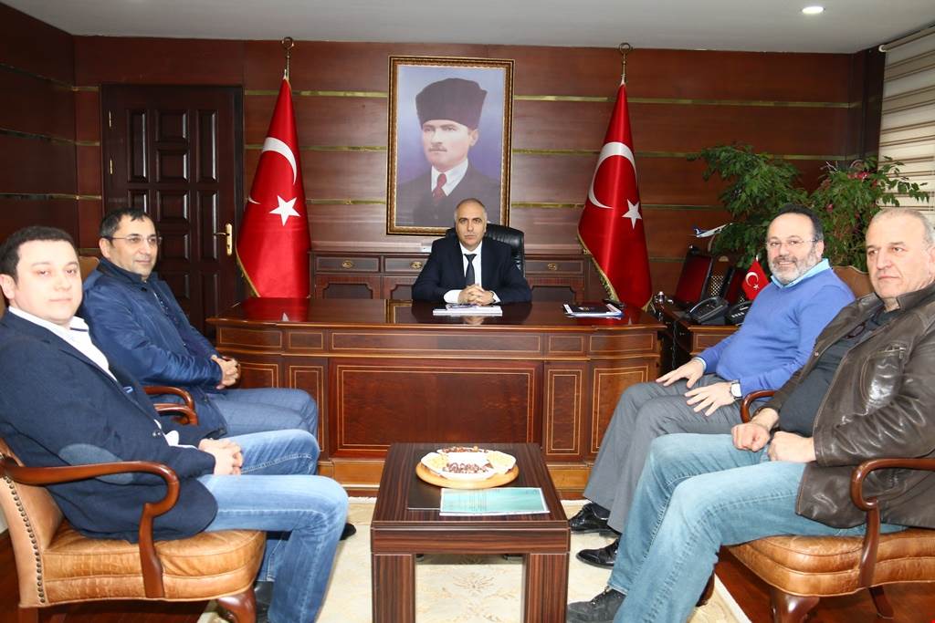 Yeşilgiresun Belediyespor Basketbol Takımı Yönetiminden Ziyaret