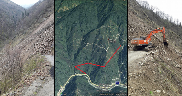 Çatalağaç Yolu Çürük Çıktı