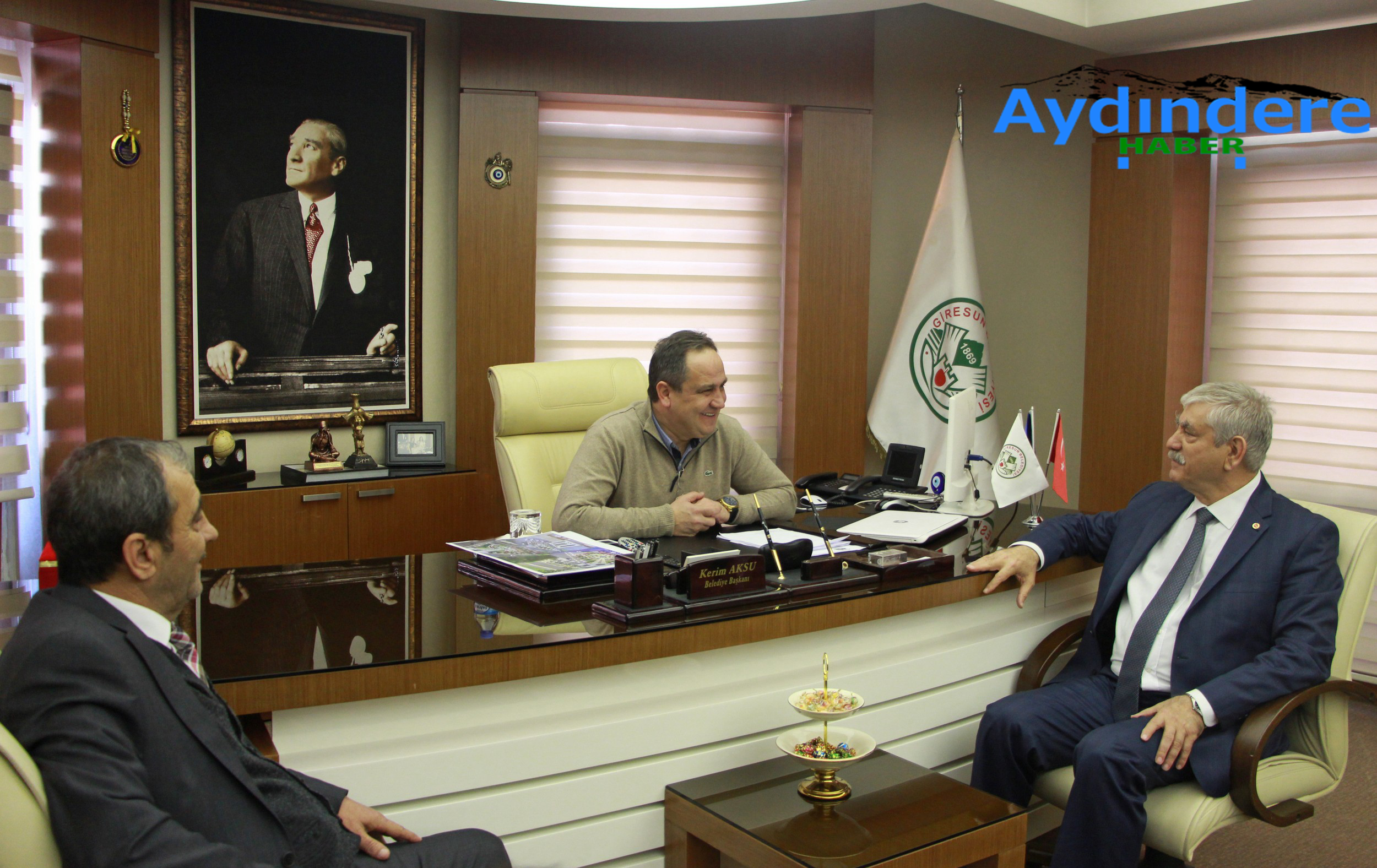 DİSK GENEL BAŞKANI BEKO, AKSU’YU ZİYARET ETTİ