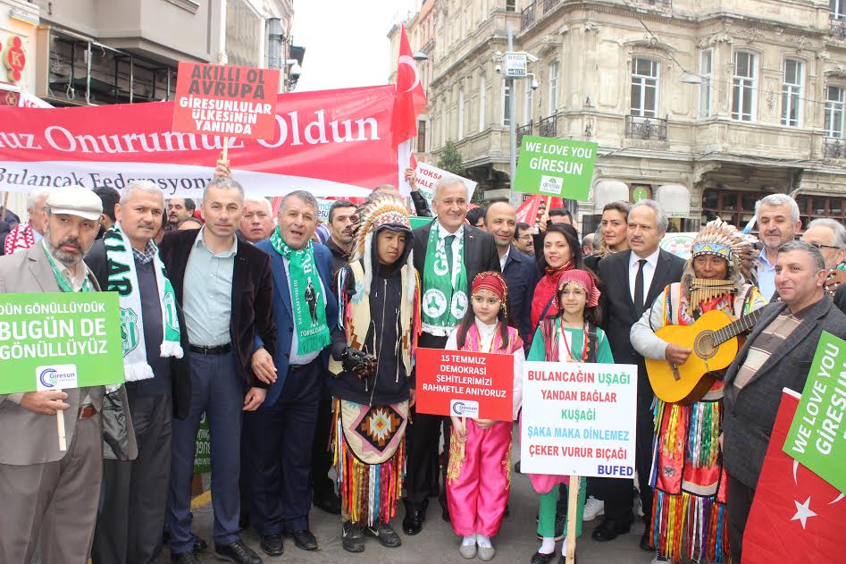Taksim'de Giresun Rüzgarı Esti