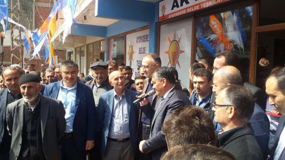 Aydındere AK Parti Belde Teşkilat Binası Açılışı Yapıldı