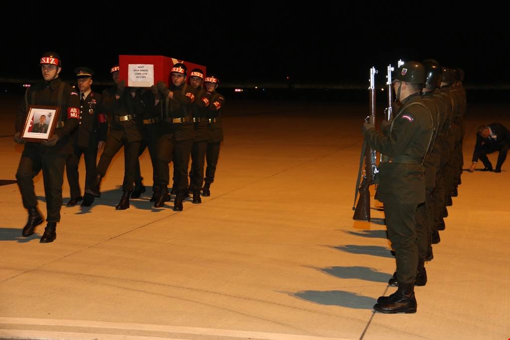 Gabar Şehidimiz Ufuk Bingöl, Törenle Karşılandı