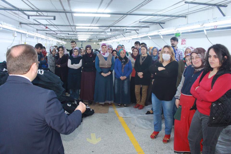 Sabri Öztürk Referandum Çalışmalarına Tirebolu'da Devam Etti
