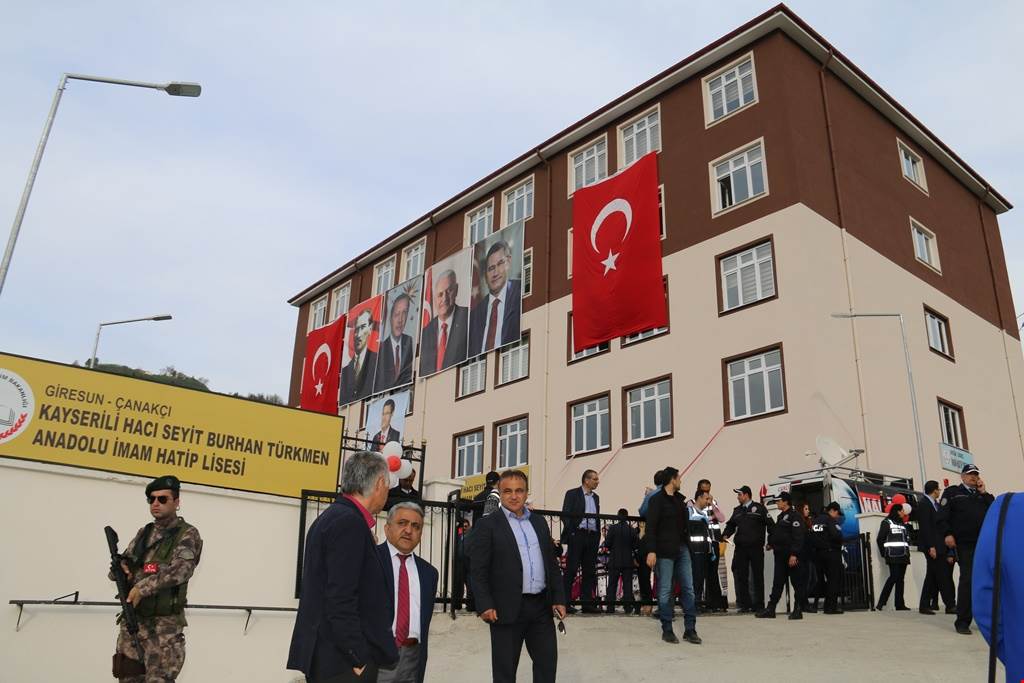 Çanakçı’da İmam Hatip Lisesi Açılışı